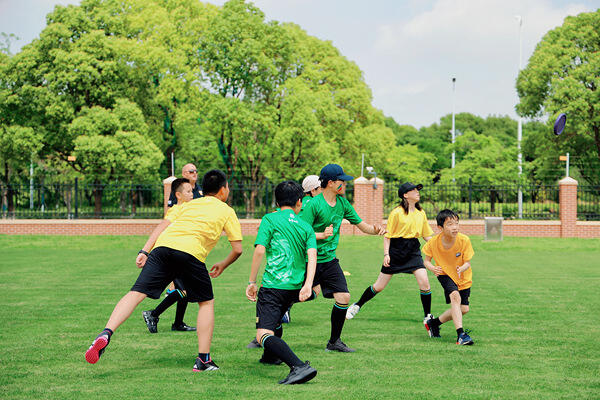 运动日,南通惠立学校